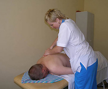 массаж в санатории Юбилейный